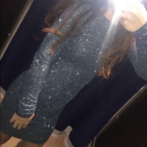 Blue Homecoming / Snowcoming dress